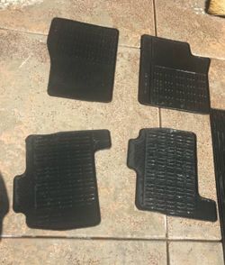 Lincoln Navigator 2007 To 2014 Front and Rear & Cargo Mat All Weather Plastic Lincoln Emblem OEM