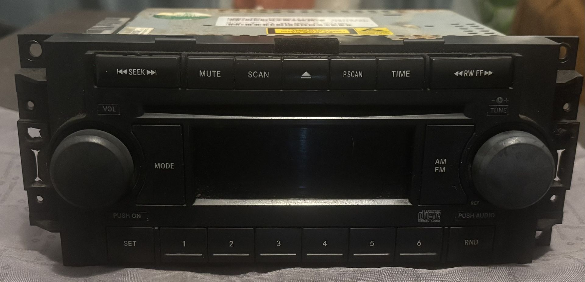 2006-2010 Chrysler Dodge Jeep AM FM Radio Receiver CD Player 0(contact info removed)