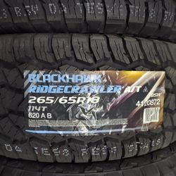 NEW ALL TERRAIN 265/65/18 