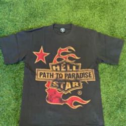 Hell Star Black T-shirt Large 