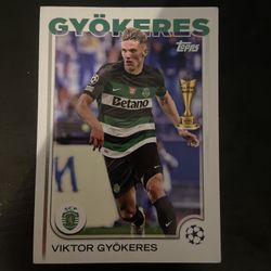 VIKTOR GYOKERES 2024 Topps UEFA Club Competitions #131 CLUBE DE PORTUGAL