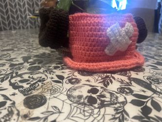 Hand Crocheted Anime “chopper” Baby Hat