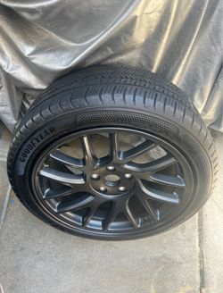 1 Like-New 18” Spare/Replacement Wheel Rim for Tesla Model 3 Highland Photon Glider in Excellent Condition! 235/45R18 Goodyear EV Tire has about 90% t