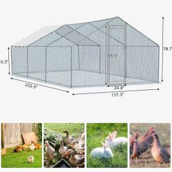 1150, Large Metal Chicken Coop