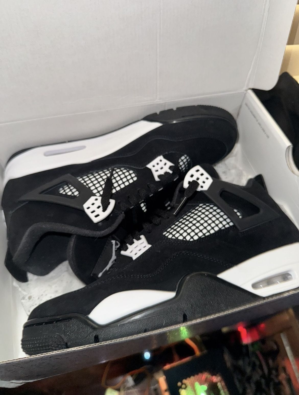 Retro Jordan 4s “White Thunder”
