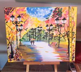 Canvas paint