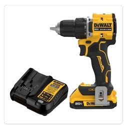 DeWalt 1/2 Compact Drill 20v Brushless With Battery And Charger New
