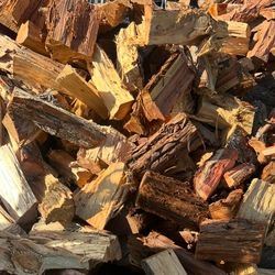 Dry Split Almond Mix Firewood!!!Ready Too Burn Seasoned Wood!!!