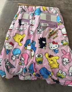 2 Hello Kitty Blanket