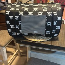 Simply She Black Dog And Cat Carrier For Small Dogs & Cats