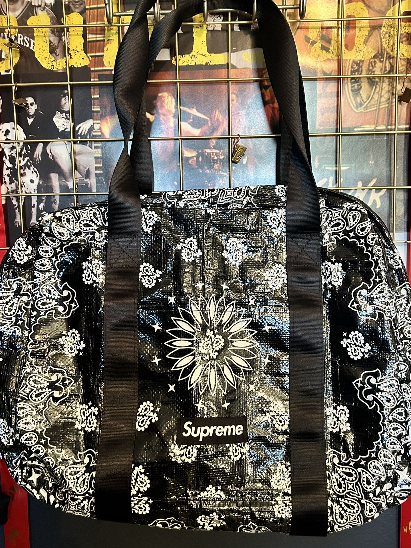 Supreme Tarp Duffle And Side Bag