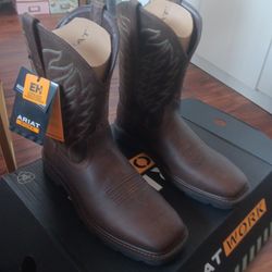 New ARIAT Groundbreaker Men's Work Boots Sz. 11.5 $120 OBO 