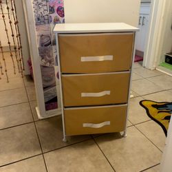 3 tier nightstand drawer