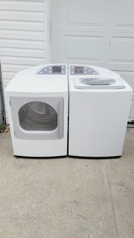 GE profile washer and gas dryer for Sale in Perth Amboy, NJ OfferUp