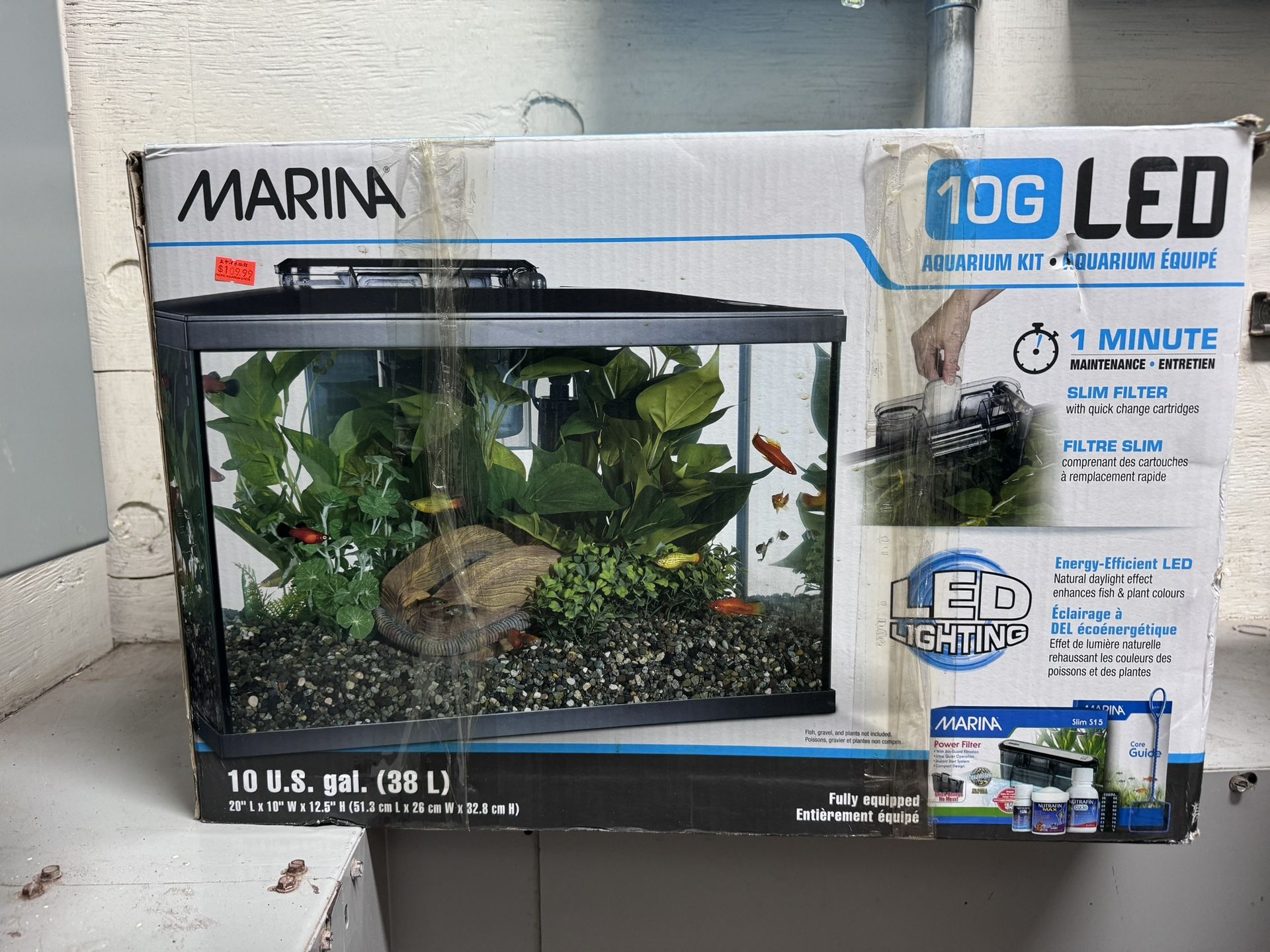 10 Gallon Fish Tank Kit