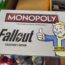 Fallout Monopoly Hot Topic Exclusive