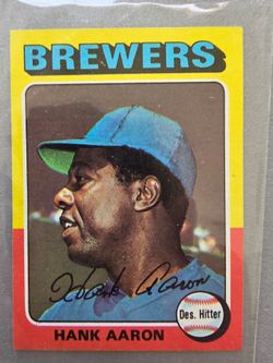 1975 Topps Mini Henry Aaron #660