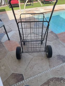 4 Wheel folding shopping cart