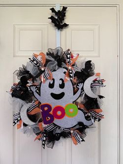 Handmade Halloween Wreath