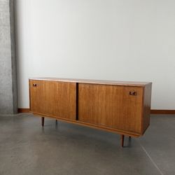 Mid Century Danish Teak Credenza (free Local Delivery) 