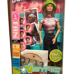 Barbie 2000 N’SYNC CD & Collector Card