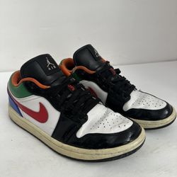 Nike Air Jordan 1 Retro Low - Multicolor Womens Size US 9 (CZ4776-101)