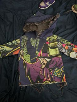 Toddler custom Scooby-Doo tapestry hoodie 4y