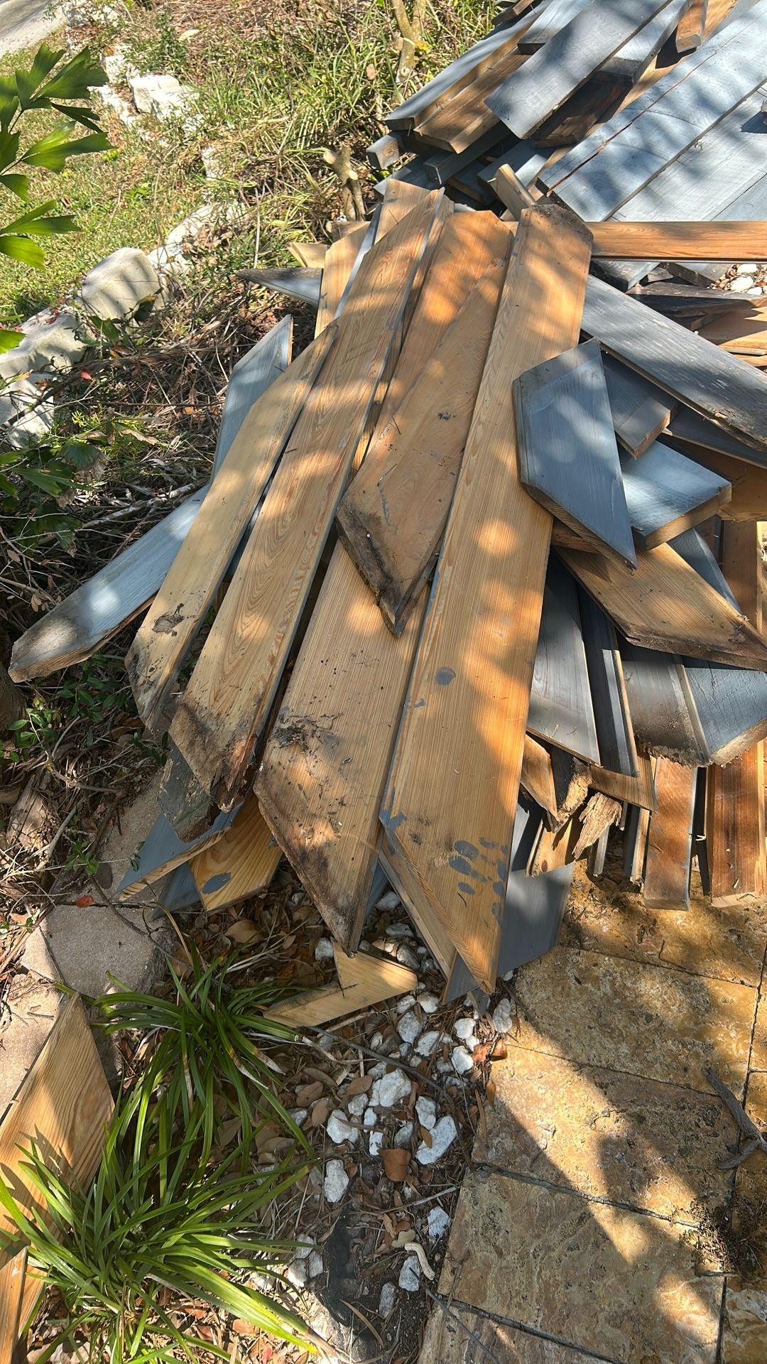 Free Cedar  And Long Leaf Yellow Pine Wood