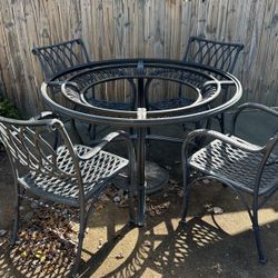 Patio furniture cast-iron