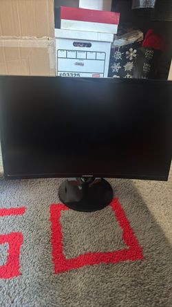 Samsung Monitor + Cords