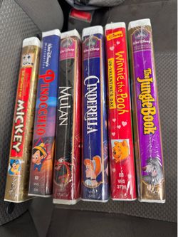 Vintage vhs tapes