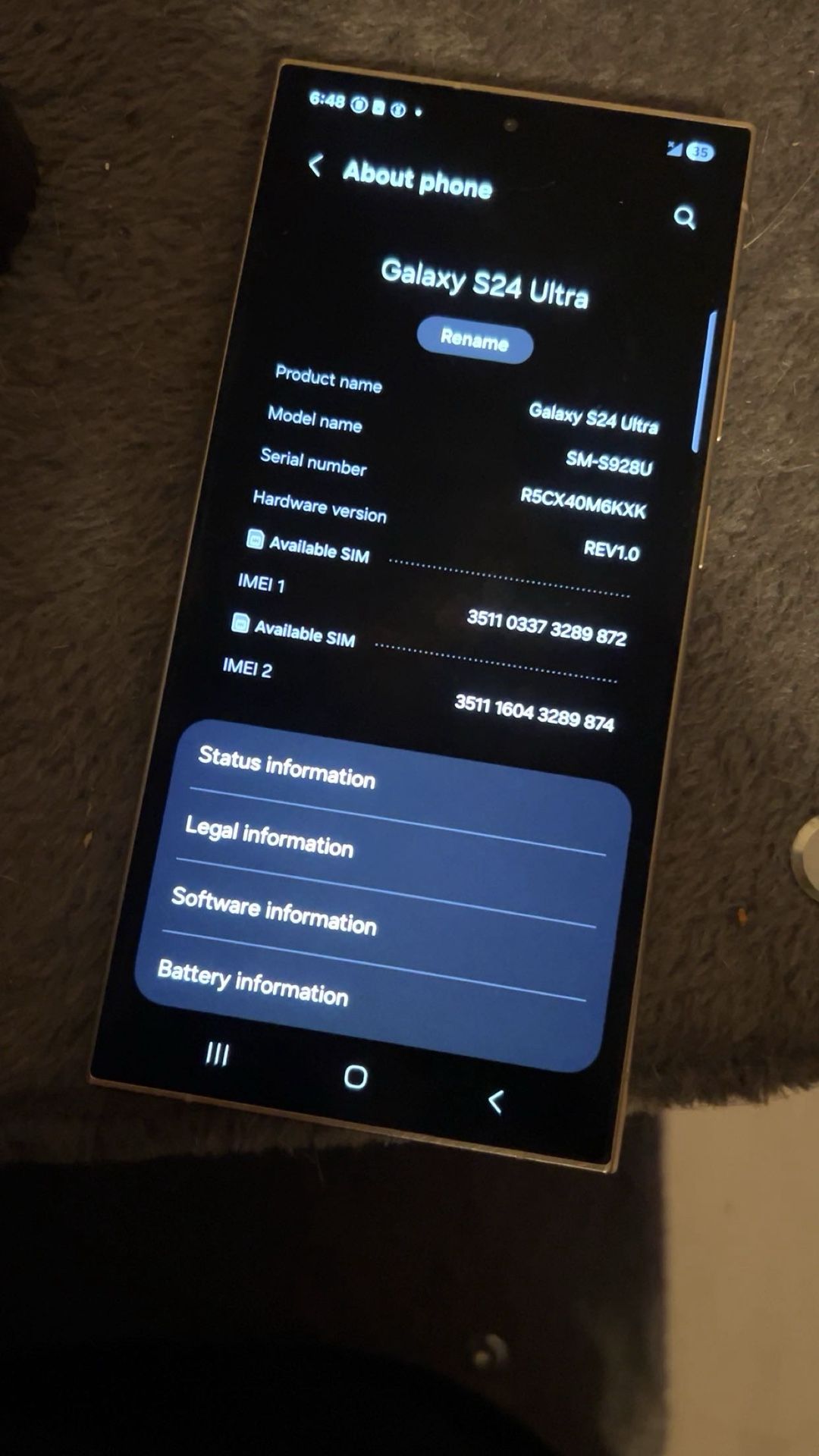 S24 Ultra 256GB Unlocked