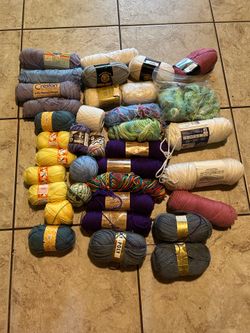 Large Lot of Yarn-37 +, $50 CASH