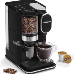 Cuisinart Single-Serve Grind and Brew - Black - DGB-2: Coffee Maker with Grinder