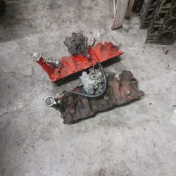 Impala Sbc Intake. Carb