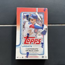 2025 Topps Baseball Update Series Hobby Box