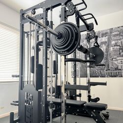 LLERO M5 Smith Machine - Bench & Weights Included - Free Delivery &  Assembly