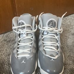 grey air jordan’s 