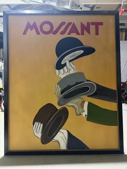 Mossant 1933 Hats canvas picture