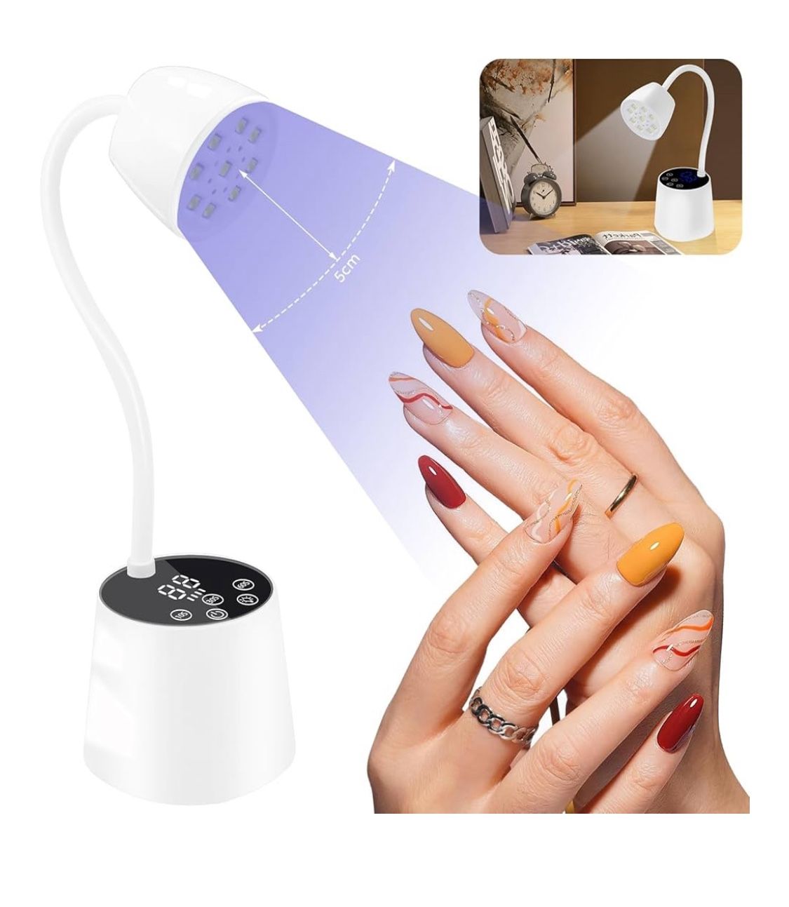 Uv Led Nail Lamp /lámpara de uñas UV LED