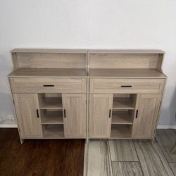 BRAND NEW!! Gray Storage Cabinet/Buffet/Sideboard