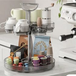 Swivel Cup Holder Home Organizer Light Luxury Storage.