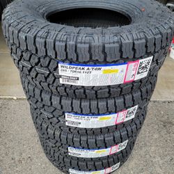 265 70 16 FALKEN WILDPEAK AT4W TIRES TACOMA 4RUNNER FRONTIER COLORADO CAYON RANGER SILVERADO SIERRA F150 