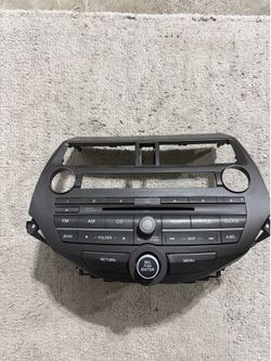 2008 - 2012 Honda Accord Front Radio Control AM./FM CD Climate Control