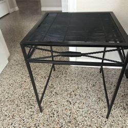 Metal Side Table 
