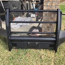 FabFour Push Guard/ Bull Guard Bumper Replacement For 2014-2018 GM Trucks