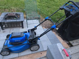 Kobalt 40V self propelled brushless Mower with 20 inch deck