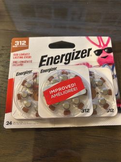 Energizer Size 312 Batteries 24-Pack