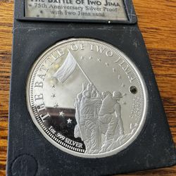2020 S- Iwo Jima 75th Anniversary 1 oz silver coin