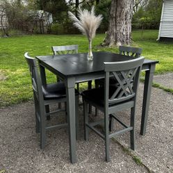 Rustic 5 Piece Dining Set